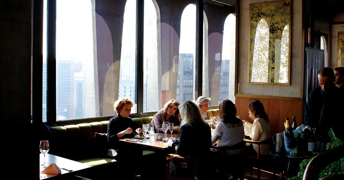 Eten bij de Euromast: Dineren met spectaculair uitzicht