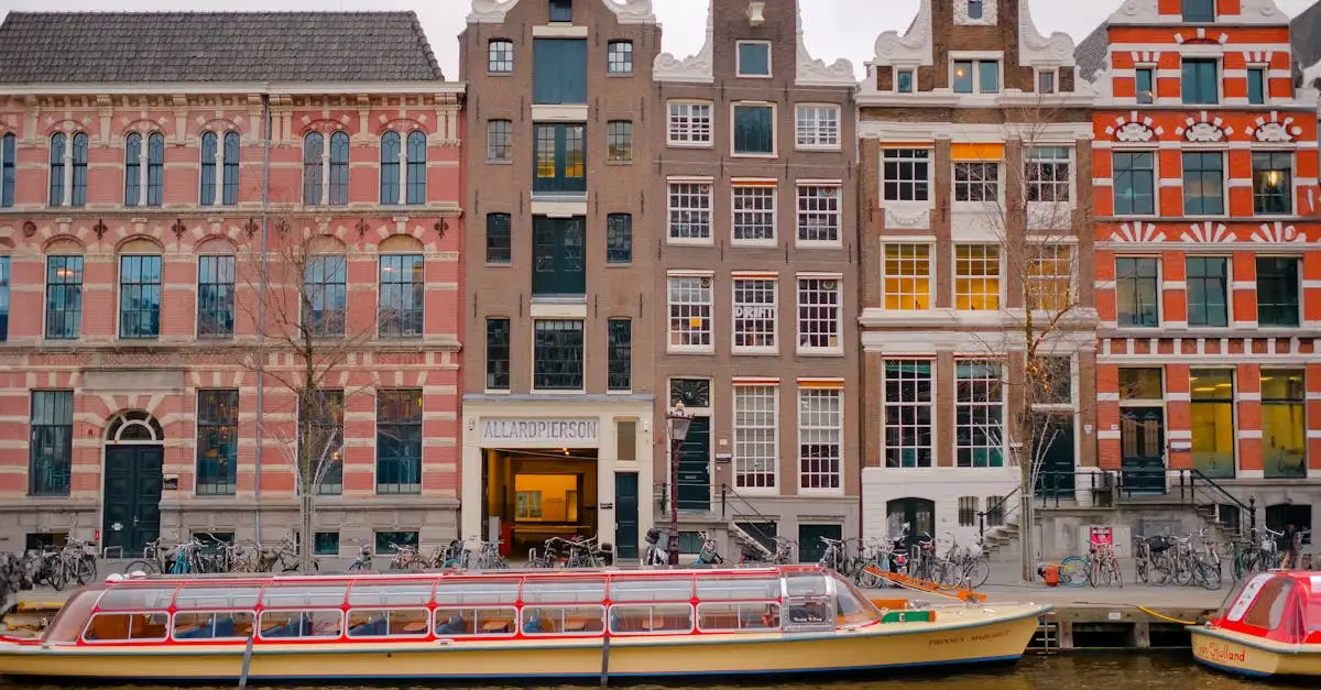 Eten rondvaartboot amsterdam
