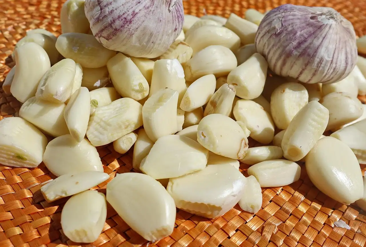 Knoflook rauw eten