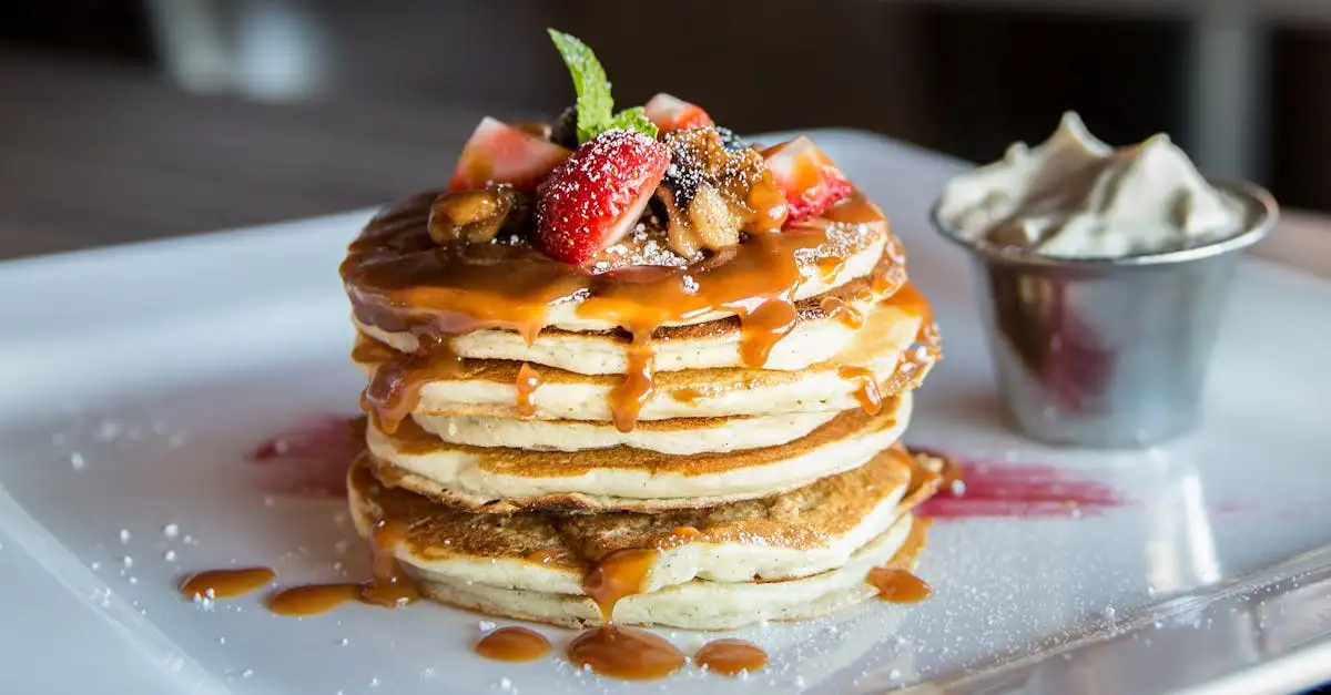 Pannenkoeken eten