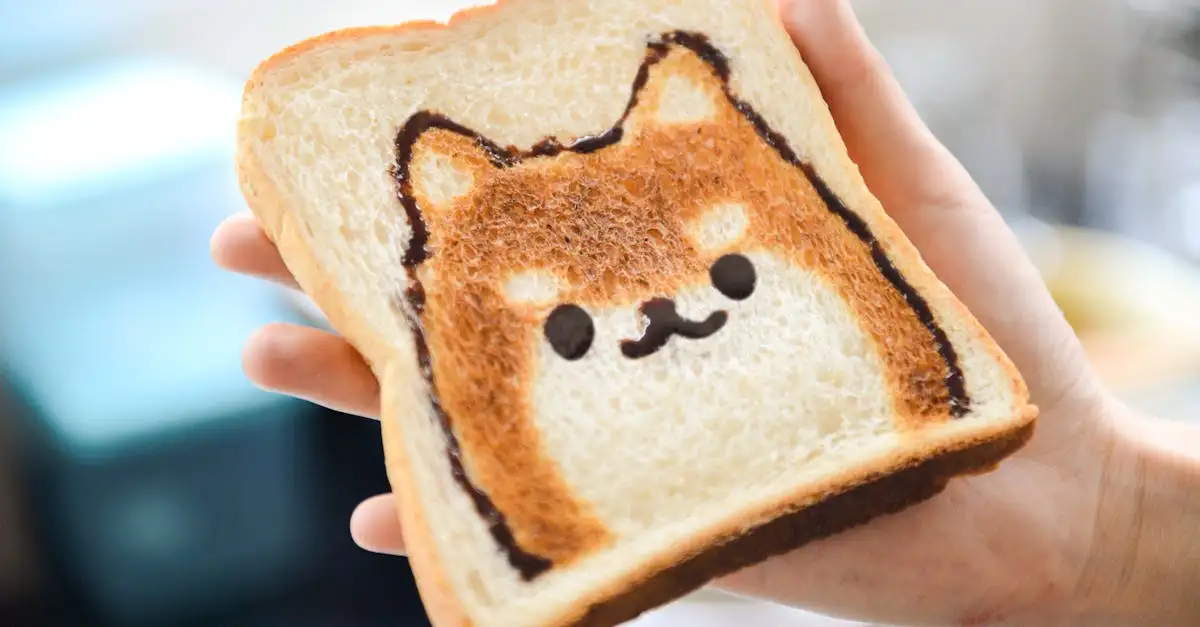 Tekenen schattig eten