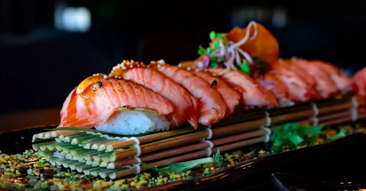 Lekker sushi eten in een restaurant bij u in de buurt