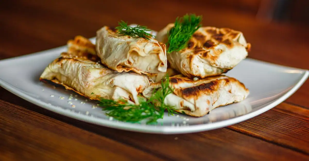 Wrap eten